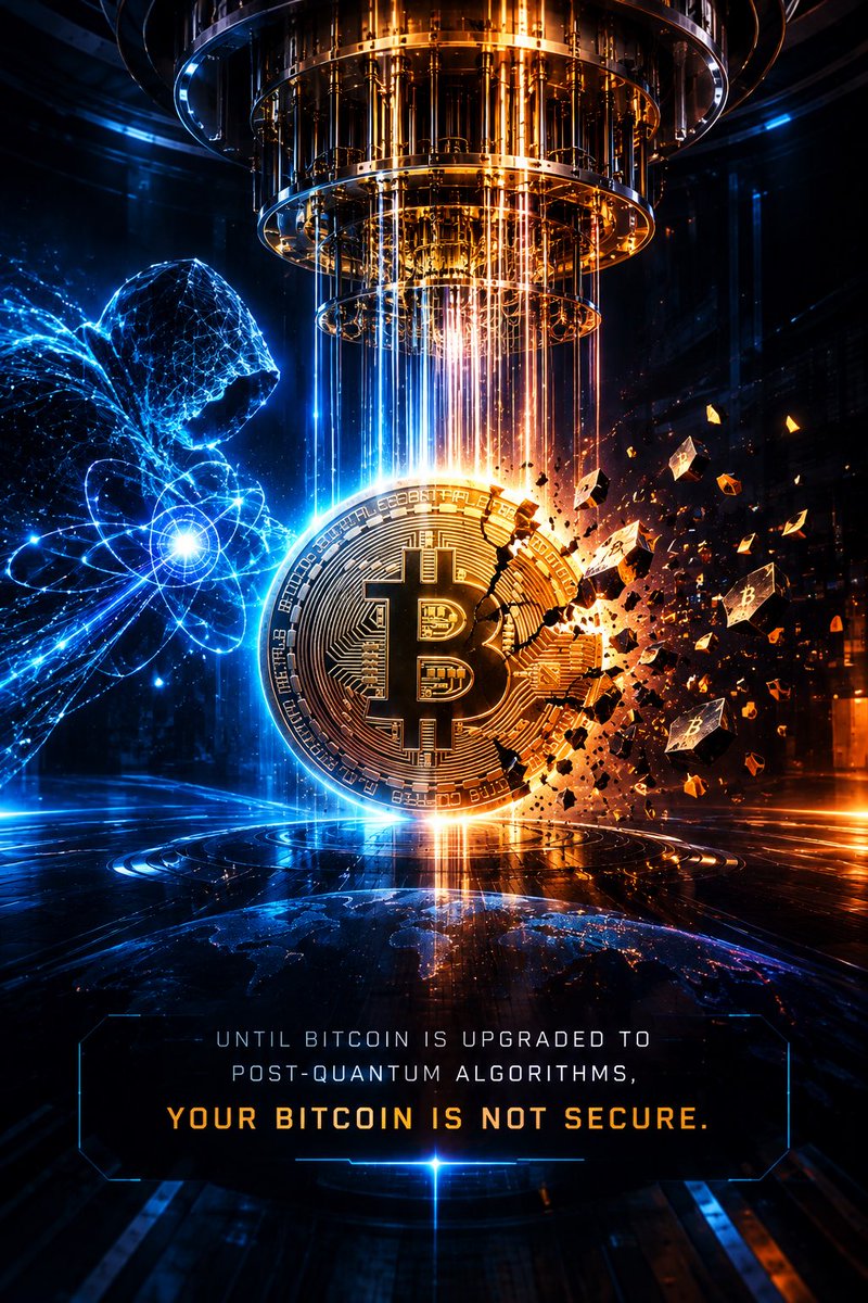 RGB_DFC's tweet photo. Until Bitcoin is upgraded to post-quantum algorithms, your Bitcoin is not secure.#NIST #POWPQC #BTC #RAQ #RAQCOIN #QDay https://t.co/QWnmSdiPu1