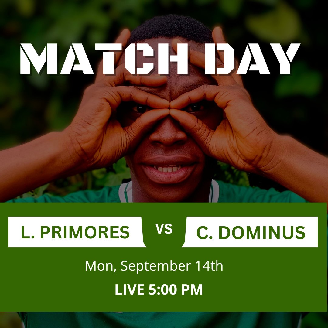 CuriaDominus's tweet photo. *IT'S MATCH-DAY!* 

 *LEX PRIMORES (100L) vs CURIA DOMINUS(300L)* 

The Lords in Green will be out against the babies of the faculty, today. Our Lords look to grab all three points from this tie as judgement will be passed.

 *VIVA DOMINUS!* 💪 https://t.co/VTPSyyfDwg