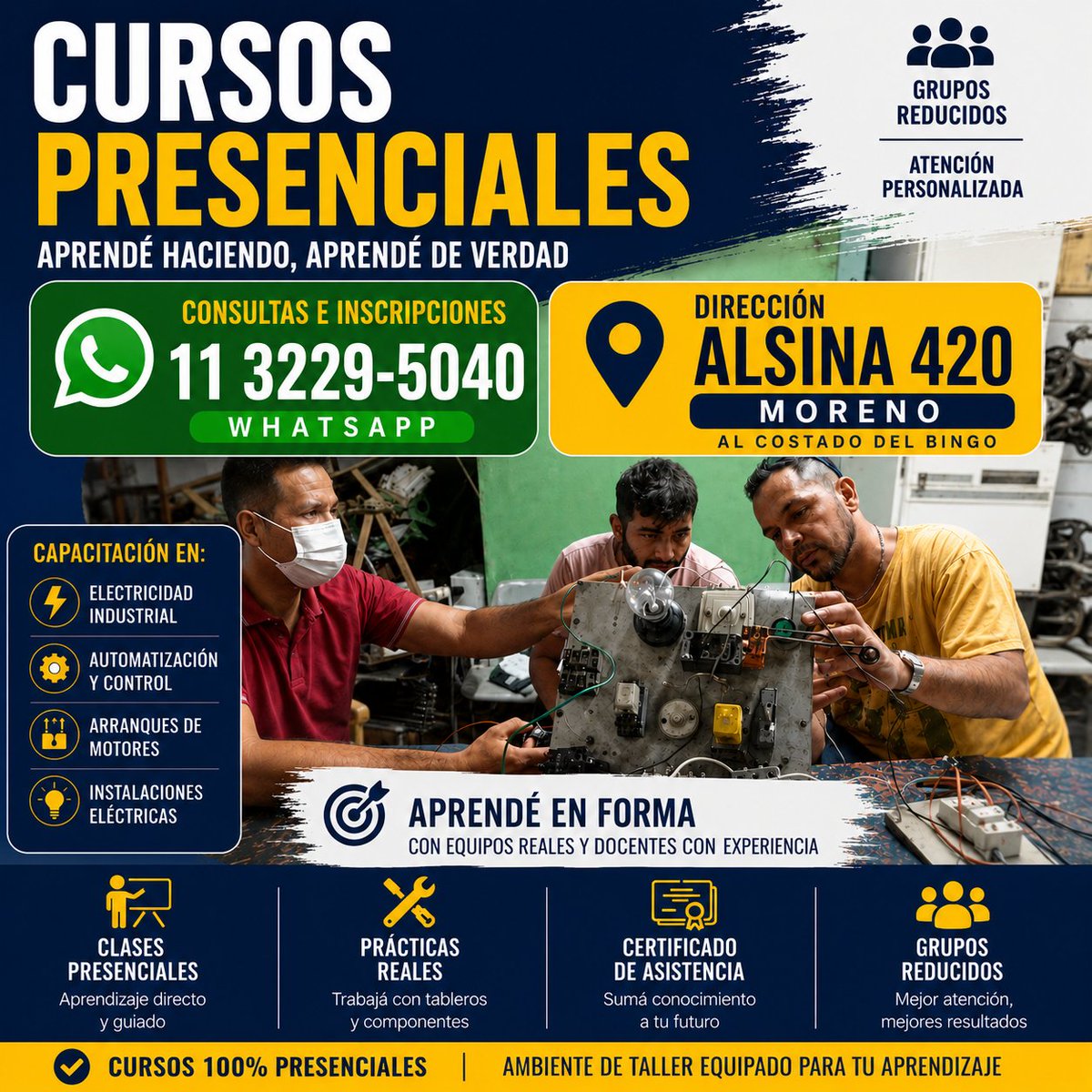 Escuelaintec's tweet photo. Septiembre nuevos cursos presenciales, para información por favor de lunes a viernes de 10 a 18hs, por WhatsApp al 1132295040, indicando el curso. El futuro es tu educación!
https://t.co/DYnGsUDcAT (hay que escribir la dirección de la página en el buscador).
, https://t.co/N6h9BCAsYD