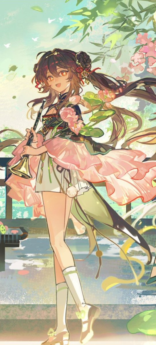 CardboardTeyvat's tweet photo. Miss Genshin deserves this as a skin, she's so pretty https://t.co/Agjp65lcs1