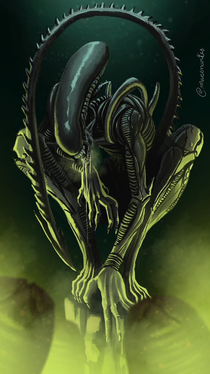 Macenartes's tweet photo. Xenomorph fanart

#alien #fanart #digitalartㅤㅤㅤㅤ https://t.co/BZmQefgISo