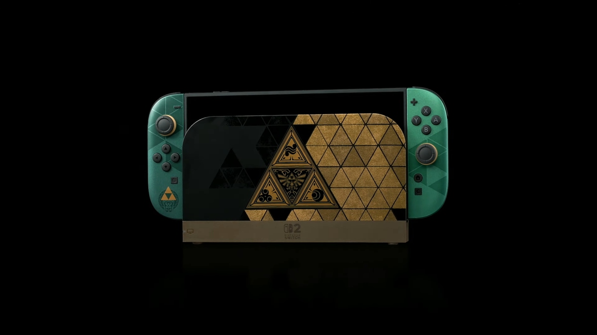 Nintenderos's tweet photo. La locura se desata: la Nintendo Switch 2 especial por el aniversario de Zelda dispara la especulación - https://t.co/oaGQCAyONF https://t.co/RDlCGKeOMJ