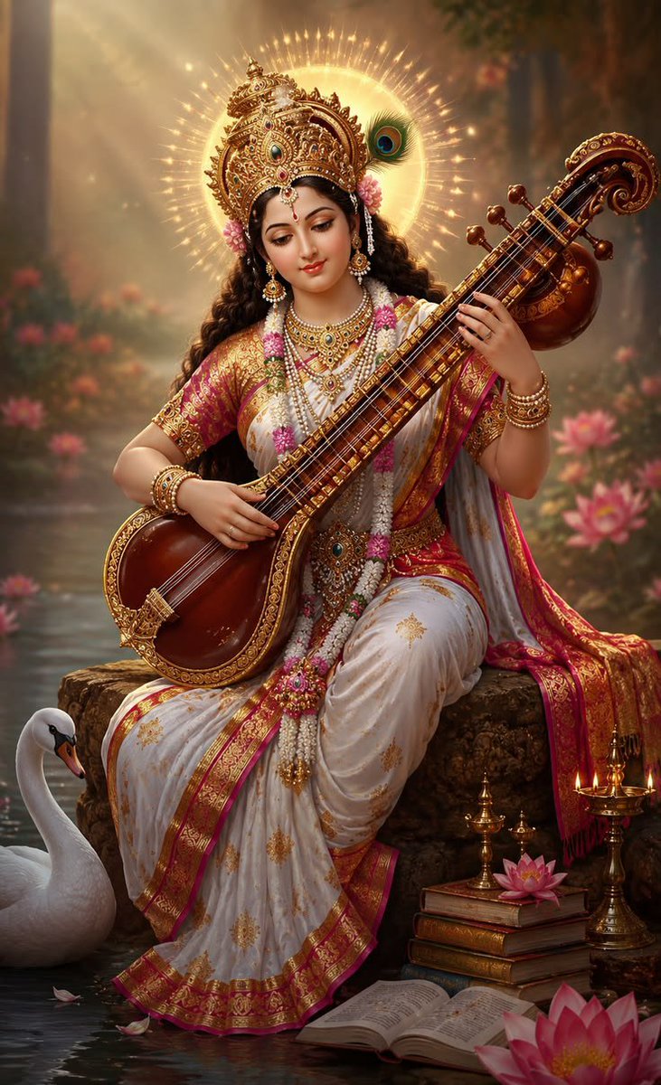 trikshana's tweet photo. सरस्वती मैया के अद्भुत अलौकिक दर्शन https://t.co/3YI1Rh2B3w
