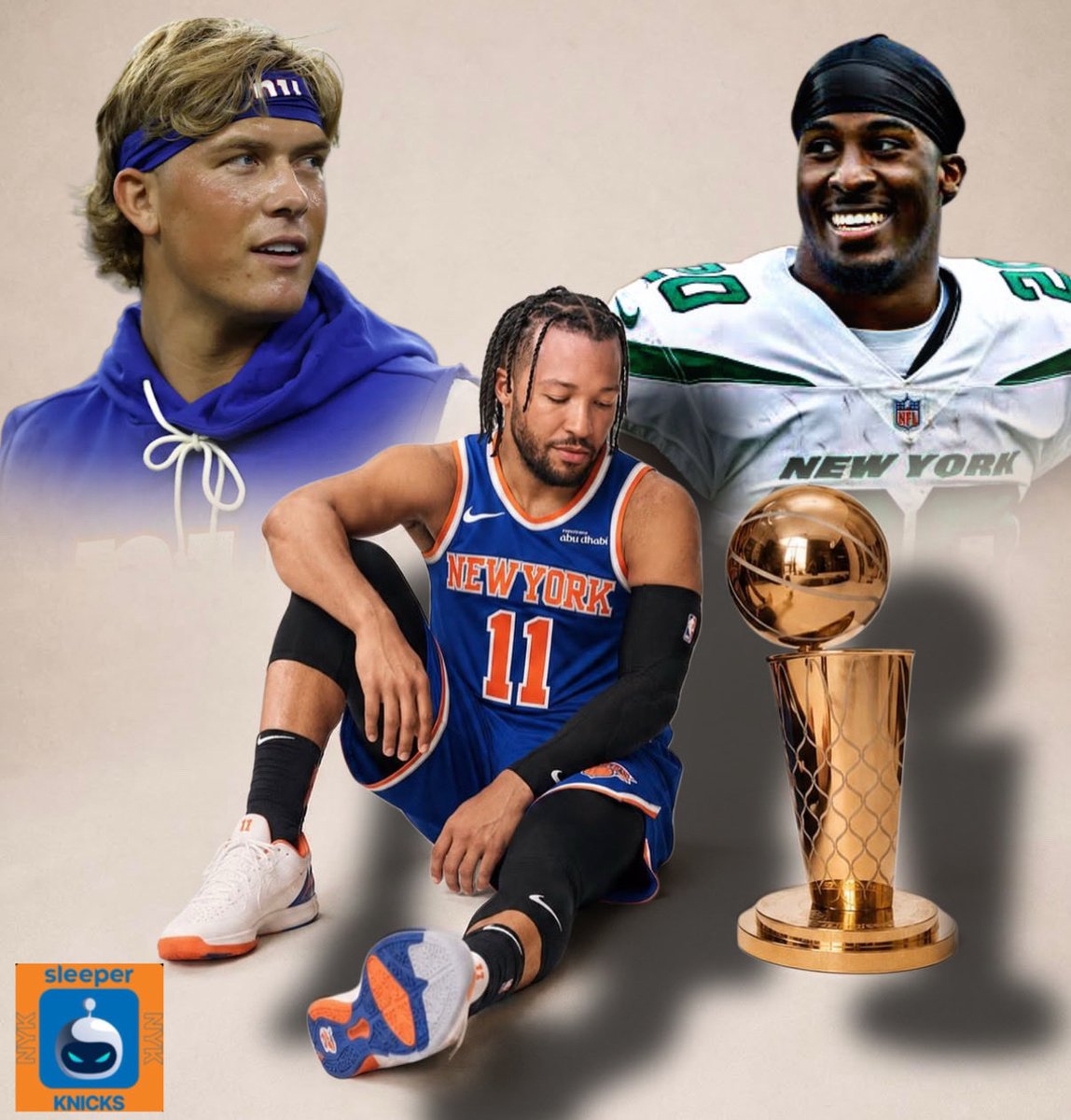 SleeperKnicks's tweet photo. The Knicks are NBA Champions and the Giants and Jets have both started 1-0 for the first time since 2009…

Immaculate vibes in NYC 🤩🗽 https://t.co/7X5q0LXGQa