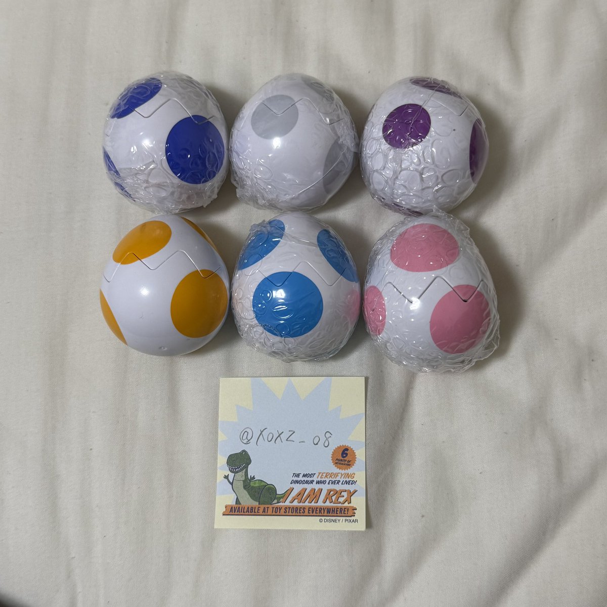 xoxz_08's tweet photo. ヨッシー めじるしアクセサリー 交換

譲 💙🤍💜🧡🩵🩷
求 🖤❤️

大阪市内手渡し交換優先≫郵送でのお取引
※郵送の場合、お返事にお時間いただく場合がございます🙏🏻

まとめてお取引可能な方を優先させていただきます。

お気軽にお声がけください🙇🏼 https://t.co/JdQ9JlwgVY