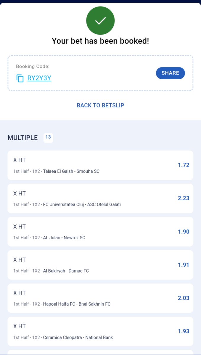 Nero_Olisa's tweet photo. HT Draw on BetKing ✅

code : RY2Y3Y https://t.co/zailf8mXTe