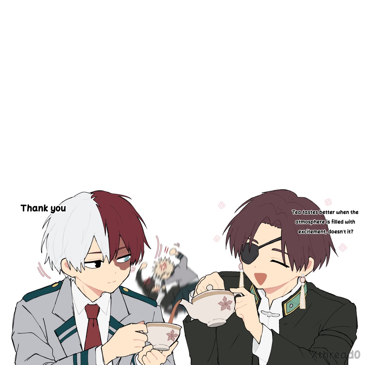XThread0's tweet photo. First meeting 🌸💥 Some funny moments!

Since everyone seemed to like it, I’ve now added Suo and Shoto too!

#MyHeroAcademia #僕のヒーローアカデミア #ヒロアカ
#ウィンブレFA #ウィンブレ #WINDBREAKER https://t.co/UqikM46e1l