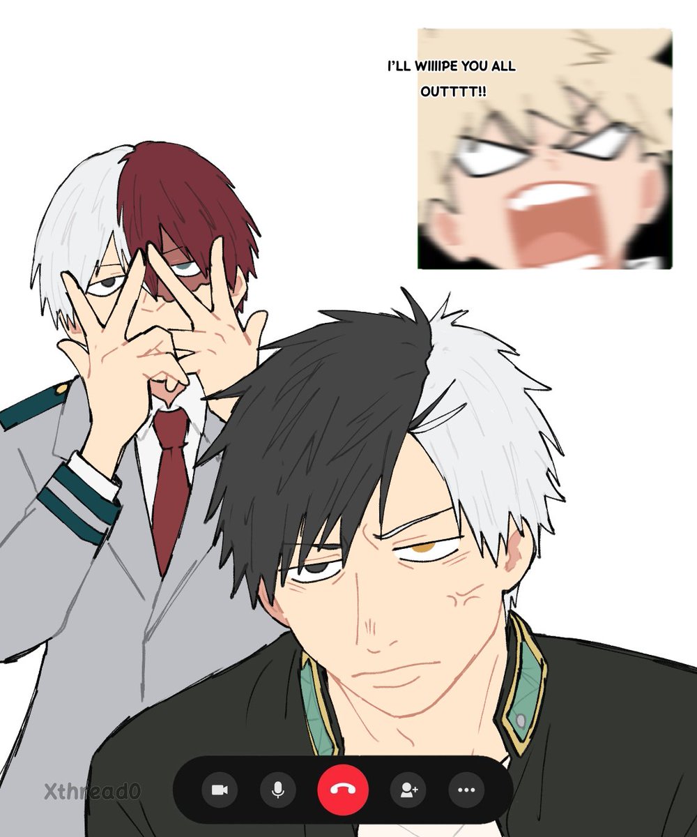 XThread0's tweet photo. First meeting 🌸💥 Some funny moments!

Since everyone seemed to like it, I’ve now added Suo and Shoto too!

#MyHeroAcademia #僕のヒーローアカデミア #ヒロアカ
#ウィンブレFA #ウィンブレ #WINDBREAKER https://t.co/UqikM46e1l