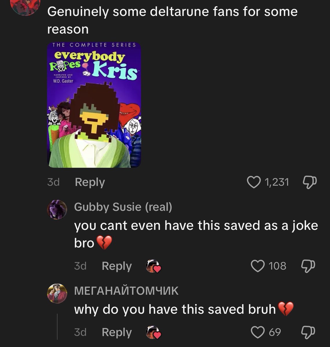 k4sperrune's tweet photo. deltatok is so funny cause where the fuck did this sticker originate from LOOLL #deltarape #krisdreemurr https://t.co/81ShtMuTVm