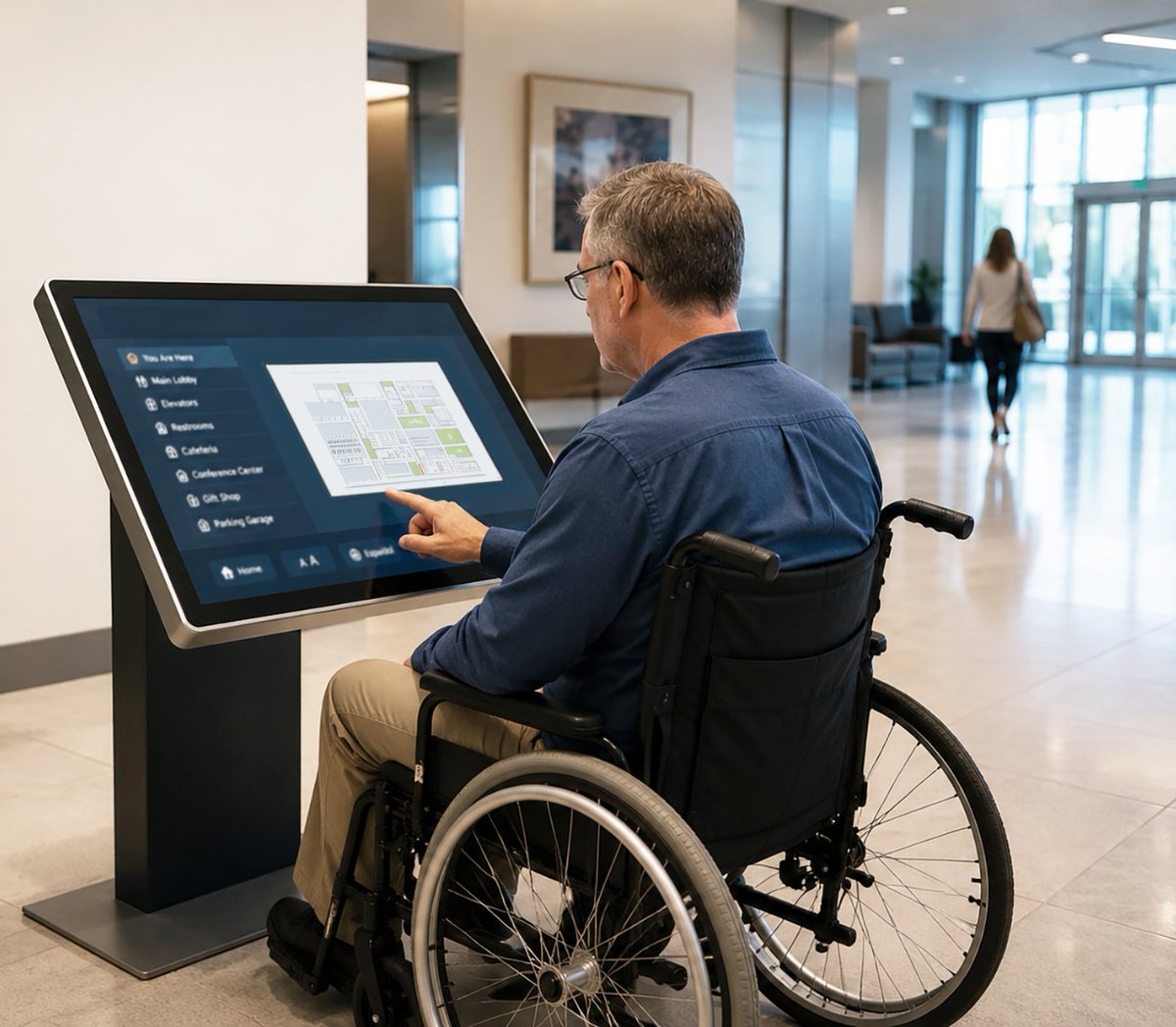 FordAudioVideo's tweet photo. Designing Spaces Everyone Can Use

Accessible AV starts with how people actually experience a space. It combines assistive listening, live captioning, reachable controls, and multi-sensory emergency communication.

Read more: https://t.co/2XXxNz4lSA https://t.co/WgT2n9zQUd