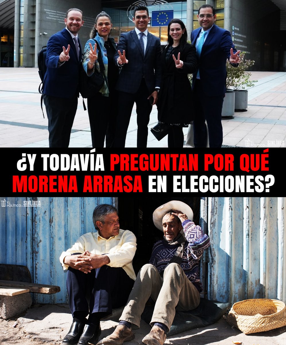 SinLinea_Mx's tweet photo. ¡No entienden que no entienden! 🙄

🔴 Se dicen patriotas... desde el extranjero 🇪🇺
🔴 Ven a México... desde una ventanilla de primera clase ✈️
🔴 Levantan la voz por el pueblo... sin conocer sus necesidades 👎🏻

👉🏻 Por eso están como están https://t.co/8LirND5SnH
