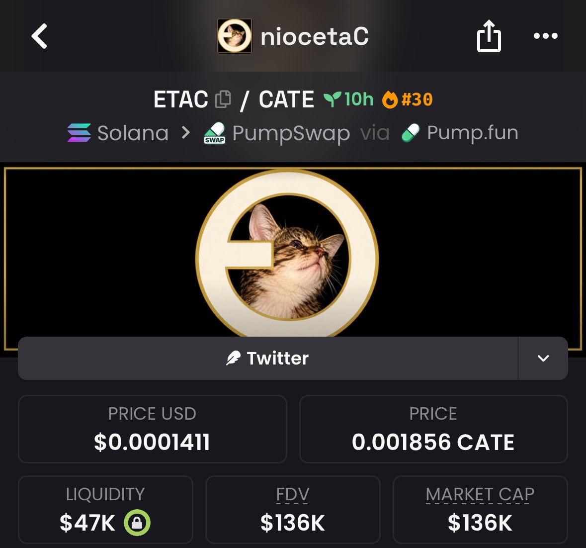memesamoo's tweet photo. $ETAC
Bu proje çok hoşuma gitti hype var hacim çok iyi 130K dan aldım hedef minimum 350K duruma göre daha yüksektede satabiliriz.

DhM9xy8gQzZmjoCyyCNPn57nMPPBGgXxj6rXtJnpump https://t.co/mCVUVGjF4B