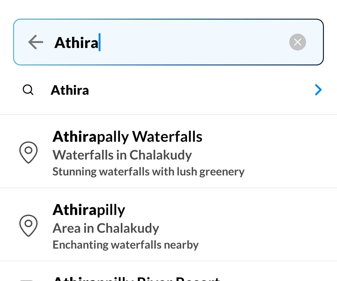 anandcky's tweet photo. @makemytripcare Correct spelling is Athirappilly and Athirappilly Water Falls https://t.co/QisZoUaReA