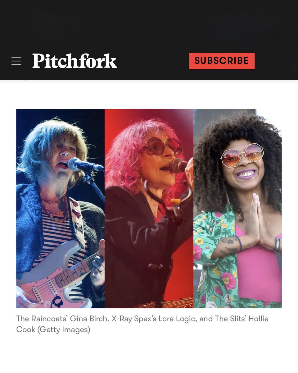logic_essential's tweet photo. Read all about it… @pitchfork 📰 🎷 
.
https://t.co/hwHz4Ii6QE
.
#essentiallogic #godsavethequeens #xrayspex #polystyrene #loralogic #punk https://t.co/xYWhjXaYrM