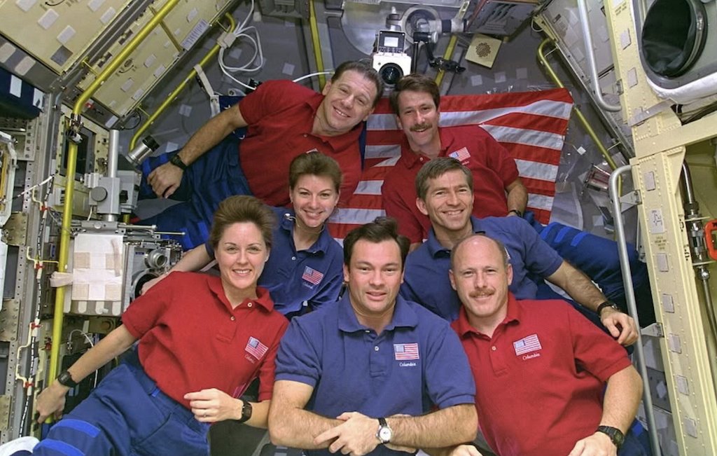 CommanderMLA's tweet photo. The way we approach spaceflight is constantly changing. During STS-73, for example, we had Red and Blue teams. The crew were split up for sleep shifts, so while the blue team slept, the red team worked, and vice versa. That worked okay for short-duration missions but would challenge long-duration flights, so the Space Station crews adopted a single, unified schedule. With the return of Private Astronaut Missions, short-duration flights have resurfaced, but continue to follow the established Space Station schedule. Managing two different schedules in one space station would be too disruptive to daily activities and the mission flow.