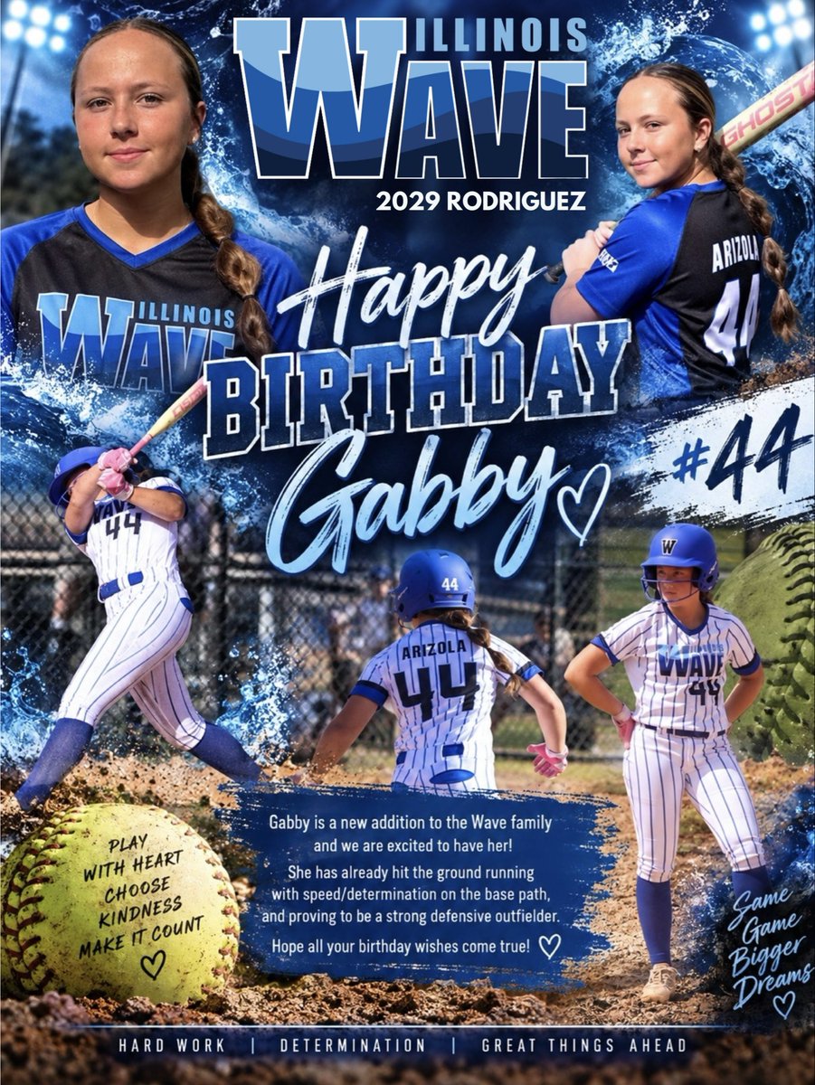 ILWaveRodriguez's tweet photo. Happy Birthday Gabby!💙🌊🥎
@Gabby_arizola14 

#IllinoisWave #WeNotMe #NoExcuses #Birthday https://t.co/V7PZv01kRO
