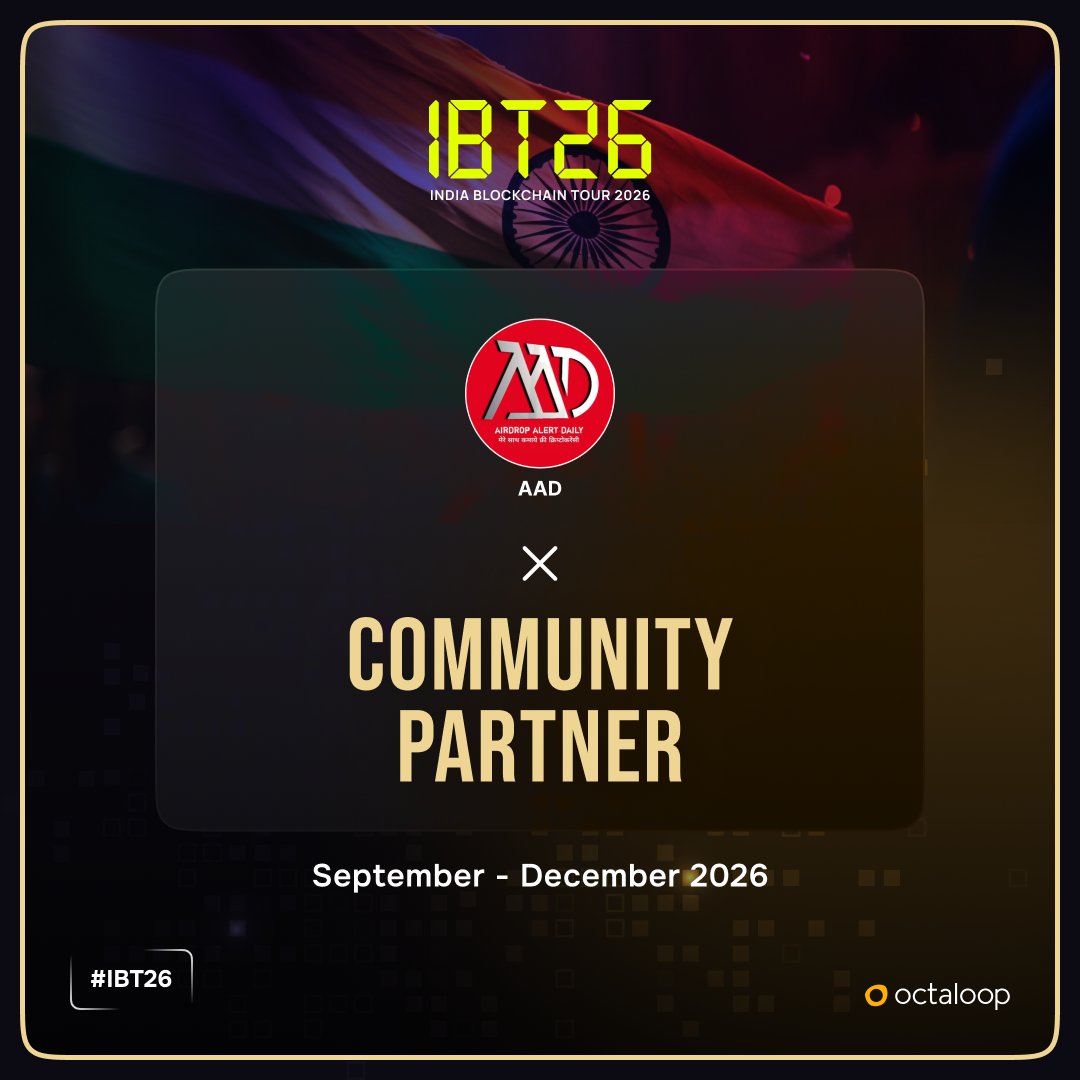 IBTxOfficial's tweet photo. @AirdropAlertAAD joins #IBT26 as Community Partner.
Simple announce. Real community.
Sep–Dec — pull up. https://t.co/4q6kNX0RDa