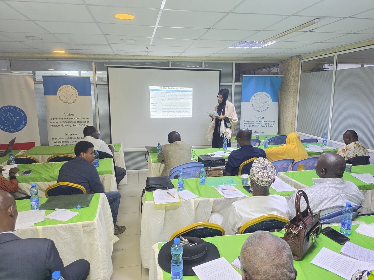 agentsofpeace_'s tweet photo. Agents of Peace Kenya organized a 3 days Training on Governance, Peacebuilding and Countering Violent Extremism (CVE) for Peace Committees.
In our Centre Nairobi from 3rd -5th of  August 2026 https://t.co/CQUUMba8kp