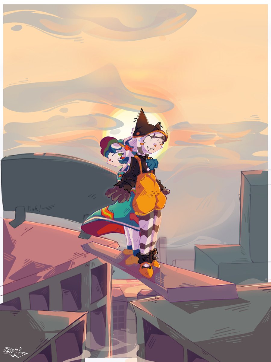 DES_furry's tweet photo. Rooftop date!
#yonkagor #yonkagorfanart https://t.co/jMNs4IUQqz