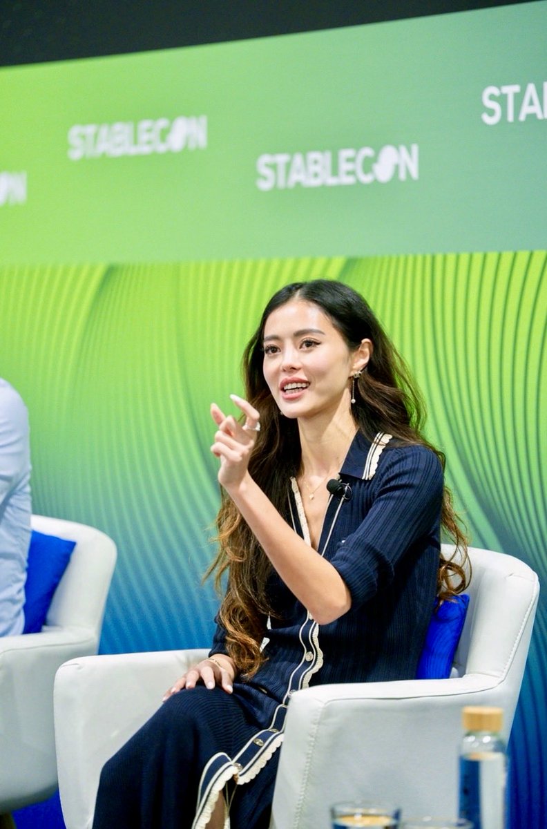 elle_leemay's tweet photo. And that’s a wrap on Stablecon 2026! Quick thoughts.

Interestingly not a big presence from the actual stablecoin issuers - don’t recall folks from Circle, Paxos, Tether etc. having booths or many people on the ground…

Conference was actually the perfect size. Not many VCs but a lot of Series A-D startups.

Still most stablecoin volume is from trading rather than payments.

The recurring Coinflow question from VCs and founders was “wait you have actual volume (we power tens of $ Billions in annualized payment volume on stablecoin rails - real commerce volume) how did you do that?” The answer is we met users where they are and not force them onboard onto crypto rails. The thesis was to bridge traditional financial rails that ppl already utilize, but leverage stables on the backend. For the vast majority of our users we obfuscate the stablecoin side. So they come with their traditional payment methods and bank accounts, but benefit from Stablecoin tech with instant settlement and programmability etc.

The biggest topic at Stablecon was compliance and regulatory. We were in DC. Big presence from @SocureID, @withpersona, @sumsub etc. Portable identity was one of the hottest topics. Incredible in theory but practically still very early.

Lastly, the TLDR on my panel: What connecting to traditional rails means for @CoinflowLabs is that we are compliance-first and adhere to the regulatory frameworks of the card networks and banks. We partner with teams like @withpersona to help us with portable identity, so that KYC and KYB can be as close to as interoperable, global and instant as stablecoins. Lots of good progress on that front. Finally thank you to my fellow @thestablecon panelists @bettermoney_co @withpersona - had a blast!