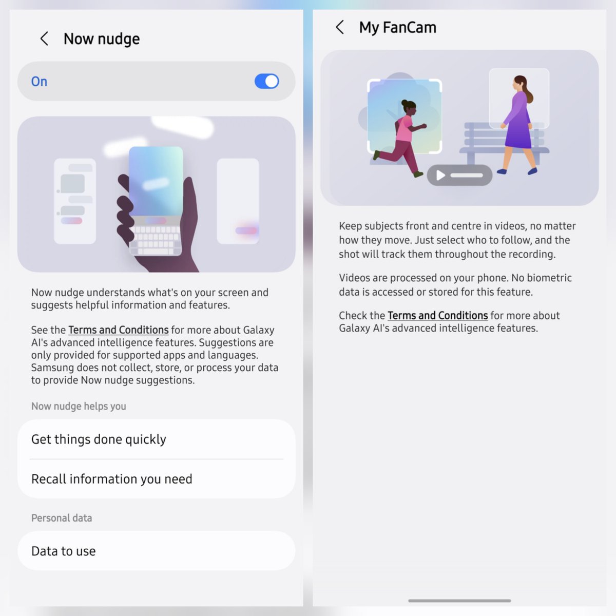 tarunvats33's tweet photo. Breaking!

Great news for Galaxy S24 FE users!

The One UI 9 Beta 2 update (ZZI4) finally brings Galaxy S26 and Z Fold8 AI features:

*Now Nudge
*My Fan Cam
*Custom cards in Now Brief
*Call Brief

The most-awaited features are finally here https://t.co/nbJCuGfQRS
