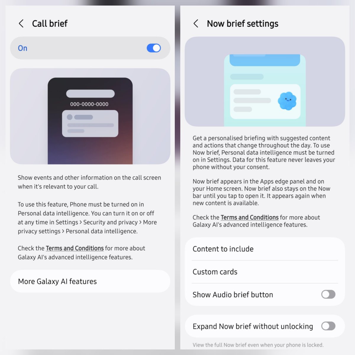 tarunvats33's tweet photo. Breaking!

Great news for Galaxy S24 FE users!

The One UI 9 Beta 2 update (ZZI4) finally brings Galaxy S26 and Z Fold8 AI features:

*Now Nudge
*My Fan Cam
*Custom cards in Now Brief
*Call Brief

The most-awaited features are finally here https://t.co/nbJCuGfQRS