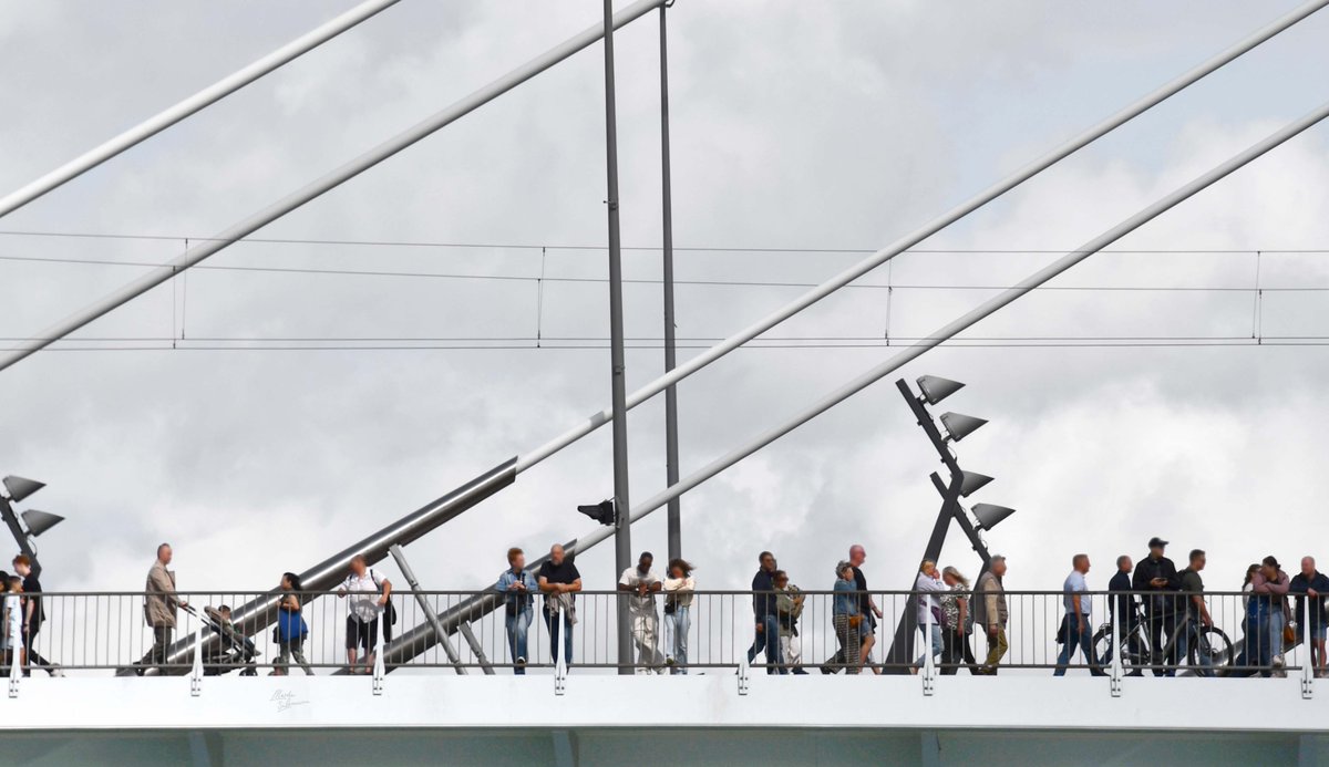 SalomonsonEnzo's tweet photo. We build bridges to get to the other side. I wonder if that is always necessary. Sometimes the other side simply wants to be left in peace. Erasmus Bridge, #Rotterdam (Musictip: We Are Not Alone by Nick Cave & Warren Ellis) ©MaschaSalomonson https://t.co/DQfRTAF3R8 #daydreamer https://t.co/Kv5klQL3KD