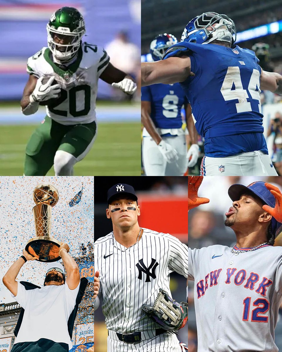 OnyxOdds's tweet photo. - Jets are in 1st place
- Giants are in 1st place
- Knicks won the NBA title
- Yankees are legit WS contenders
- Mets season is almost over

What a time to be a NYC sports fan https://t.co/l0ksZFaxnB