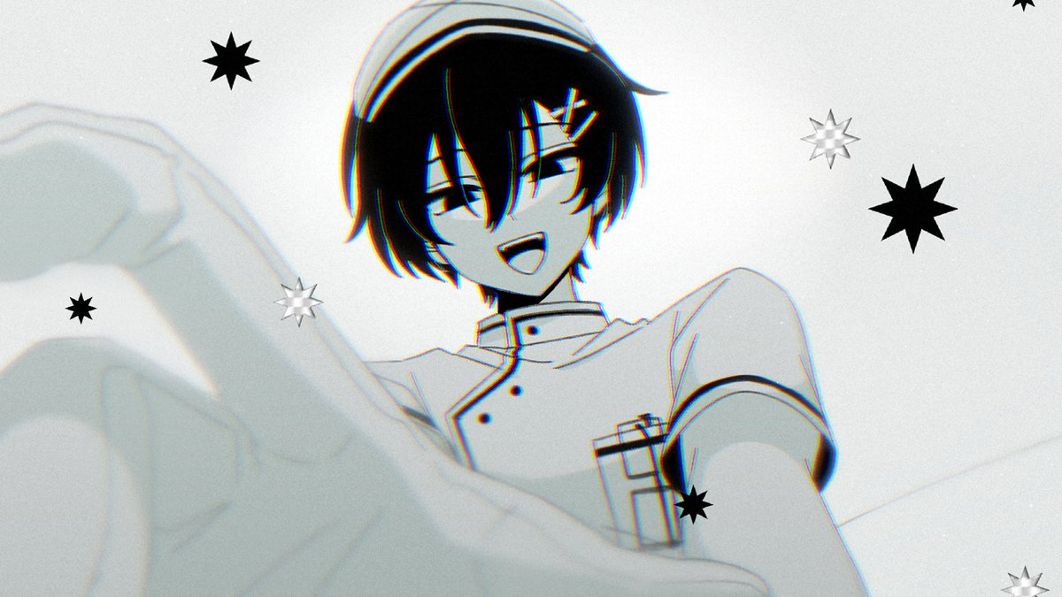 re_areare's tweet photo. デザインと雰囲気の参考用に描いた絵です💉 https://t.co/T6xTqi8JNn
