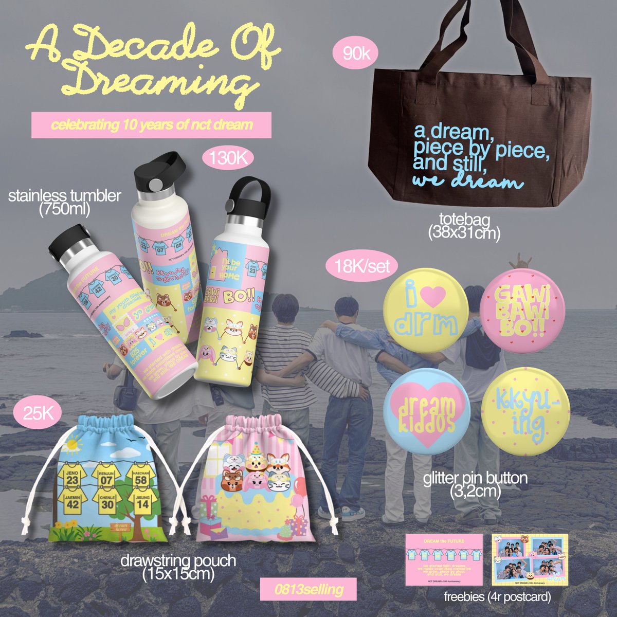 0813selling's tweet photo. rt &amp; likes are highly appreciated ♡

a decade of dreaming; celebrating 10 years of nct dream by 0813selling

📍jabar, ina
💬 details in pict &amp; form ── https://t.co/0jIE2VHXB2
** close 25 september'26 - 20.00 wib
💬 detail question 📩 https://t.co/dp4U7QlgIg