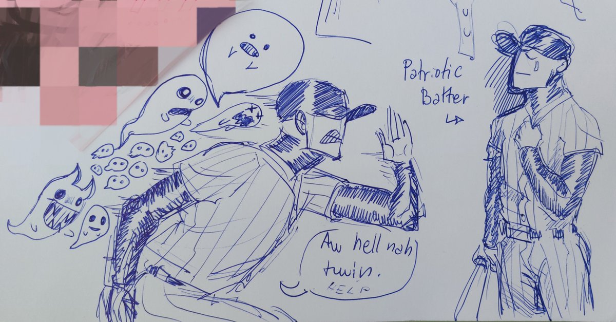 marvelous_bag's tweet photo. Posting my old OFF art part 2 
#offmortisghost #offgamerpg #offthebatter https://t.co/aDZXnnE87c