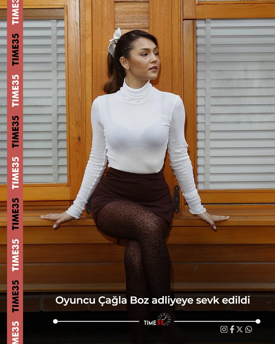 time35medya's tweet photo. Oyuncu Çağla Boz adliyeye sevk edildi 

https://t.co/fVopRAlGaU https://t.co/ncj7UR94Mv