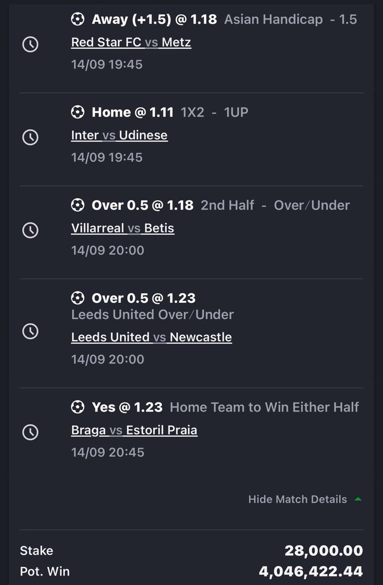 FoluboiNg's tweet photo. I don go cook 100 odds ✅

If you’re ready ! Retweet now 😎 https://t.co/NoXdopd1he