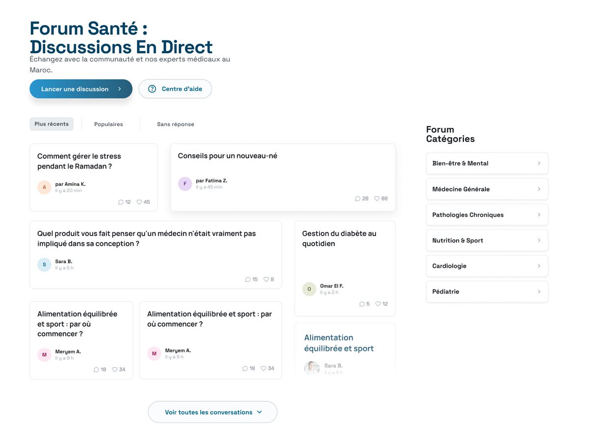 Zoghaaaaaa's tweet photo. Hi Twitter 👋 I'm Fatima Zahra, a UI/UX designer based in Morocco.

I'm currently open to new client work — I design SaaS platforms, dashboards, and mobile apps with a strong focus on clarity and usability.

Here's a peek at a healthcare app I recently designed 👇

Iet's talk. https://t.co/ruL2r1xhgz