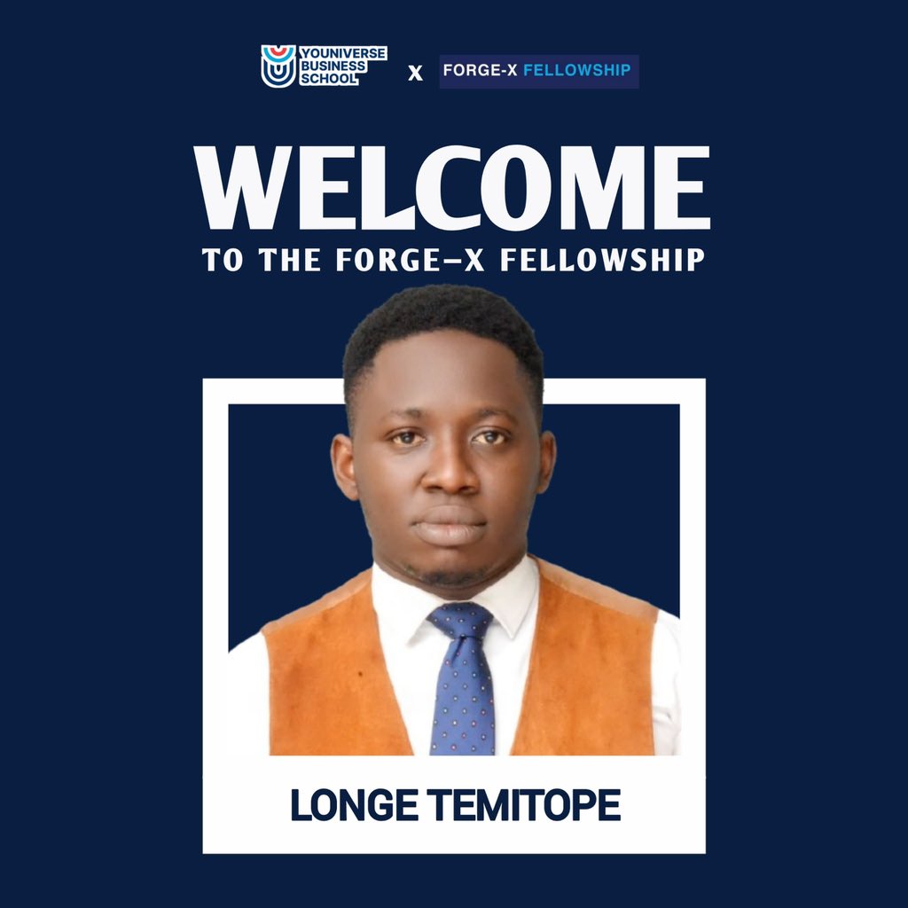 TheForgeXFellow's tweet photo. Welcome to The Forge-X Fellowship; disrupting industries, building ventures, and transforming the continent.

This is where ideas are tested, skills are sharpened, and possibilities are turned into action.

We’re rooting for you! https://t.co/EKzt6IINjb