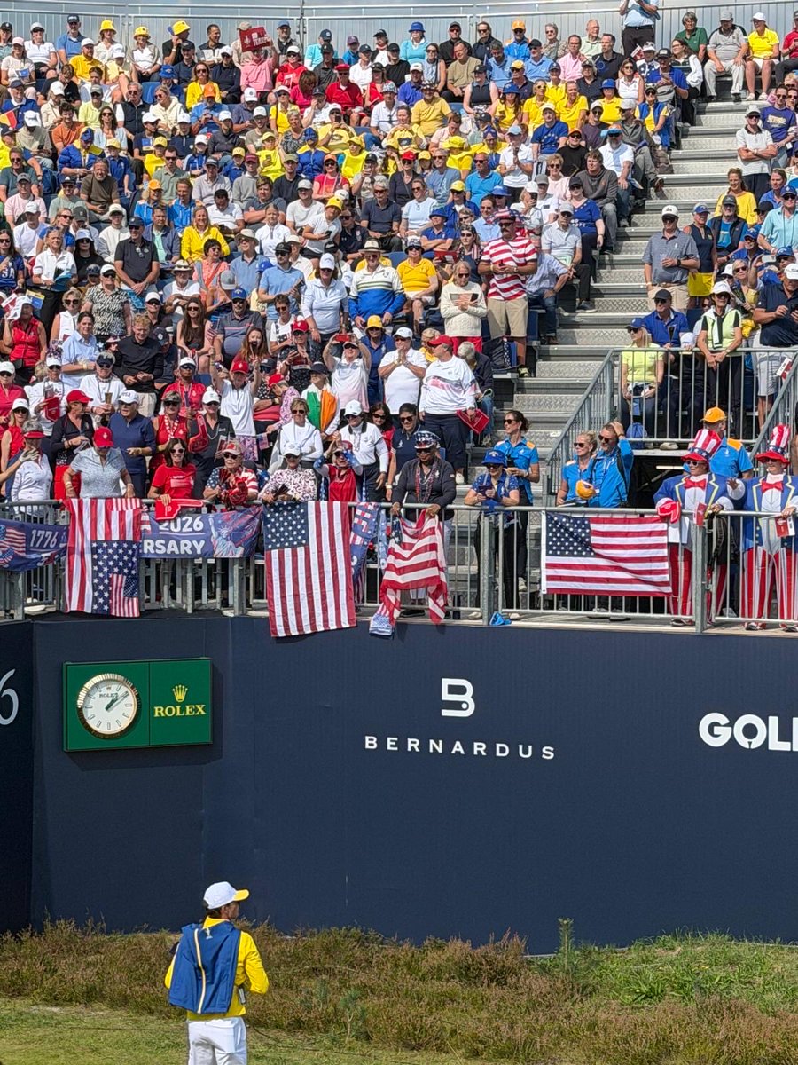 usambnl's tweet photo. #SolheimCup highlights from this past weekend. Team USA showed tremendous skill, determination, and sportsmanship; we are proud of how they represented the red, white, and blue. Congratulations to Team Europe on a hard-fought 15–13 @SolheimCupEuro victory at Bernardus Golf. The United States will host the next edition in 2028 at Valhalla Golf Club in Kentucky.