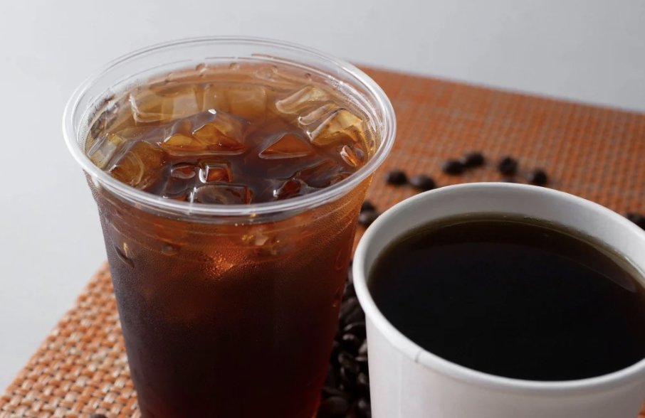 _we_love_food's tweet photo. Are you an Iced or Hot Coffee person? https://t.co/7vsNVRNyyr