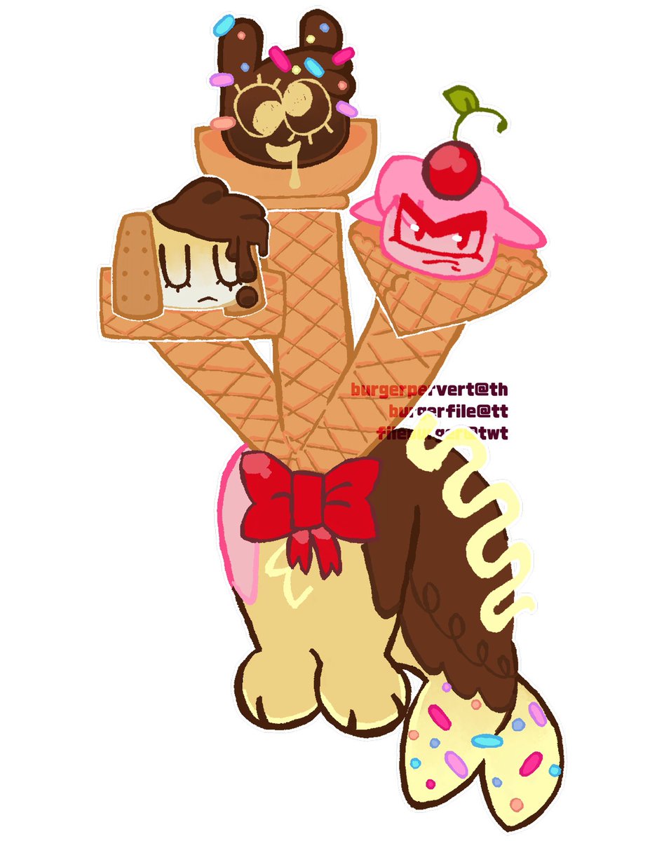 fileburger's tweet photo. icecream hydra 🍨 #characterdesignㅤ https://t.co/QJwIAQXjOV
