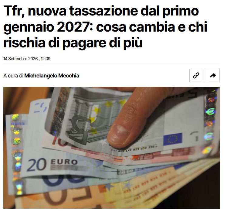 usbsindacato's tweet photo. Il governo di quelli sempre contrari ad aumentare le tasse ai miliardari, non si vergogna  a mettere le mani nelle tasche dei lavoratori...

#tfr #liquidazione #tasse #Patrimoniale https://t.co/r2diPX7I79