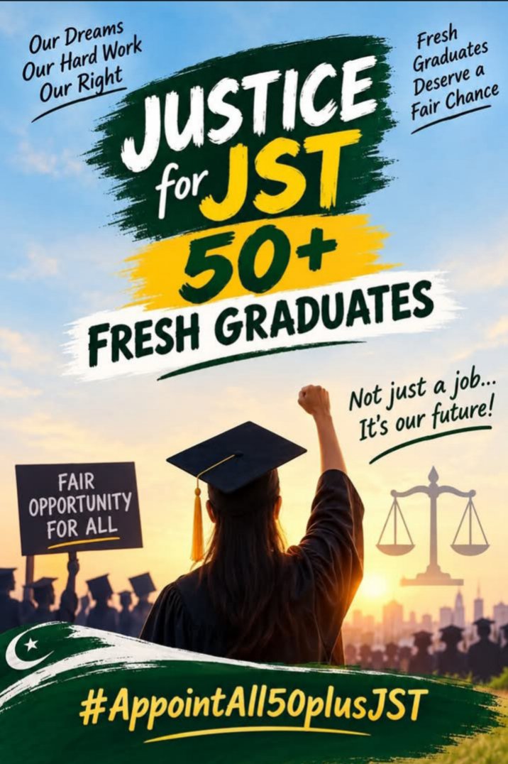MariaSyed123's tweet photo. #appointall50plusjst 
#reducepassingmarks https://t.co/77TeuT48Tl