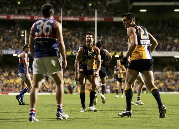 WBulldogs2006's tweet photo. FULL TIME π
The @WBulldogs2006 campaign comes to an end. π
π¦
@WestCoastEagles 16.17 (113)
πΆ @westernbulldogs 5.9 (39)
π― Goals: Brad Johnson 3; Chris Grant, @Matthew34770665 Robbins.
#AFLEaglesDogs #AFLFinals π https://t.co/ZjHYuGfMLx