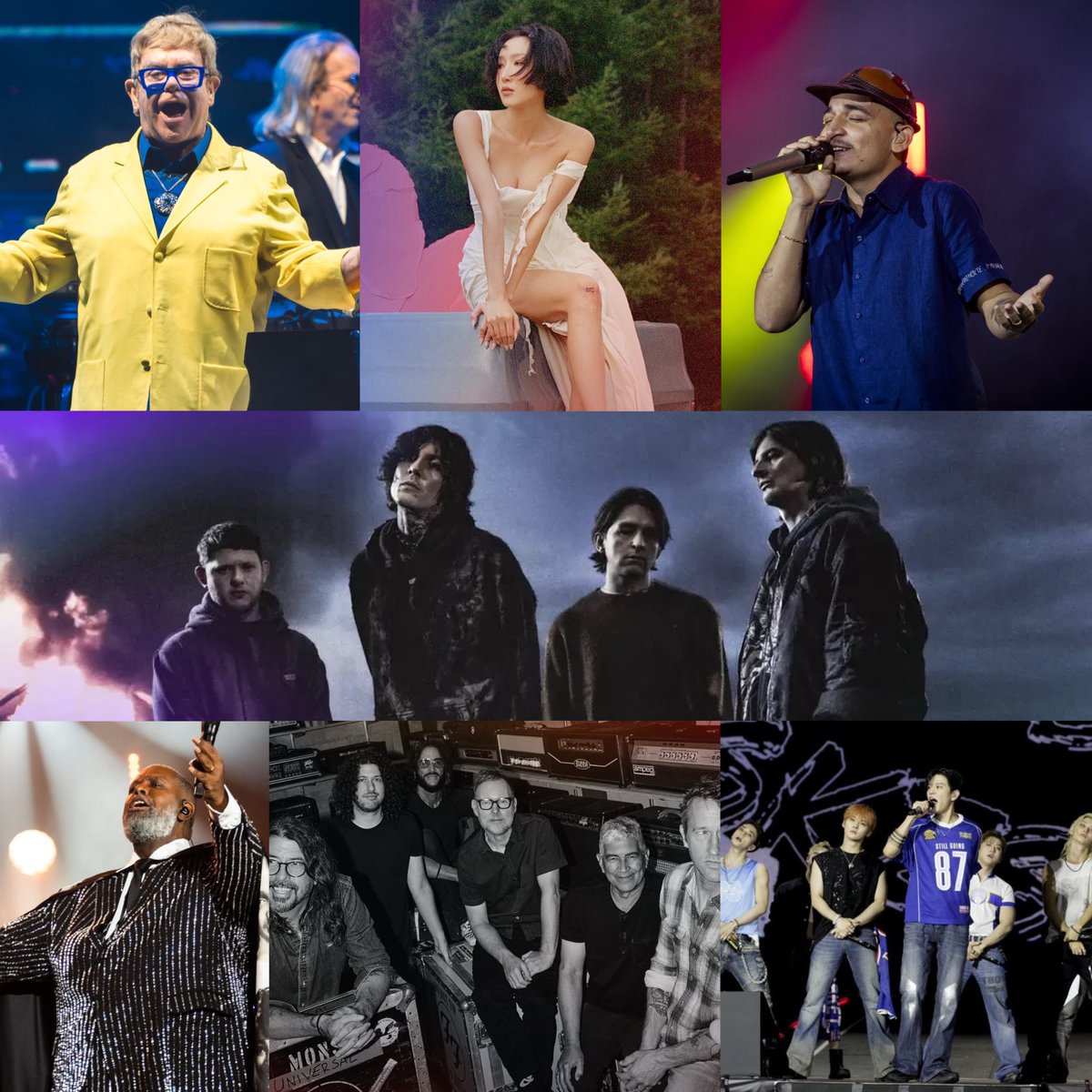 updatecharts's tweet photo. G1 ranqueia os MELHORES shows do Rock in Rio 2026:

1. Elton John
2. Hwasa
3. Bring Me The Horizon
4. Péricles
5. João Gomes
6. Jamiroquai
7. Pedro Sampaio
8. Marina Sena
9. Foo Fighters
10. Stray Kids https://t.co/TC7AqzeBi7