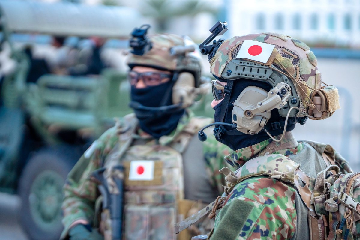 BenedictLynx's tweet photo. Japanese Special Forces Operators in real life. https://t.co/zDhP48qf2G
