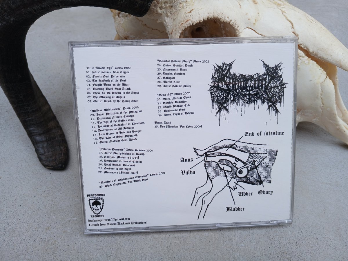AiganProd's tweet photo. Sadogoat - Cultus Capriea Ebrositatis - Dinamarca                                          CD - R$30,00 + Frete
----x ----x----x----x----666----x----x----x----x----
Black Death Metal
----x ----x----x----x----666----x----x ----x----x----
https://t.co/9xUNYWv7Rb https://t.co/JyCzZUQRMS