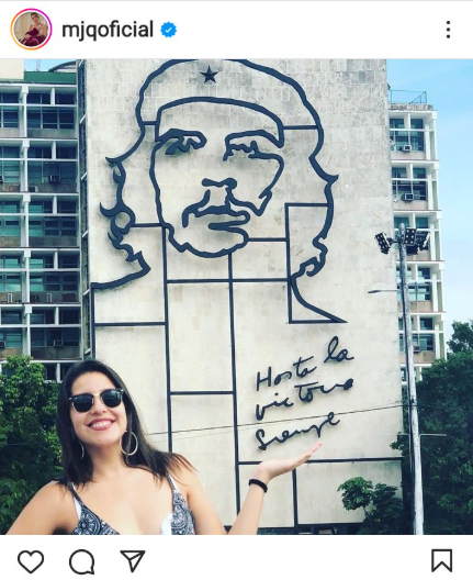 Iherreraa's tweet photo. #MesaCentral María José Quintanilla, no solo comunista de caviar, también octubrista https://t.co/DKJby9MxtI