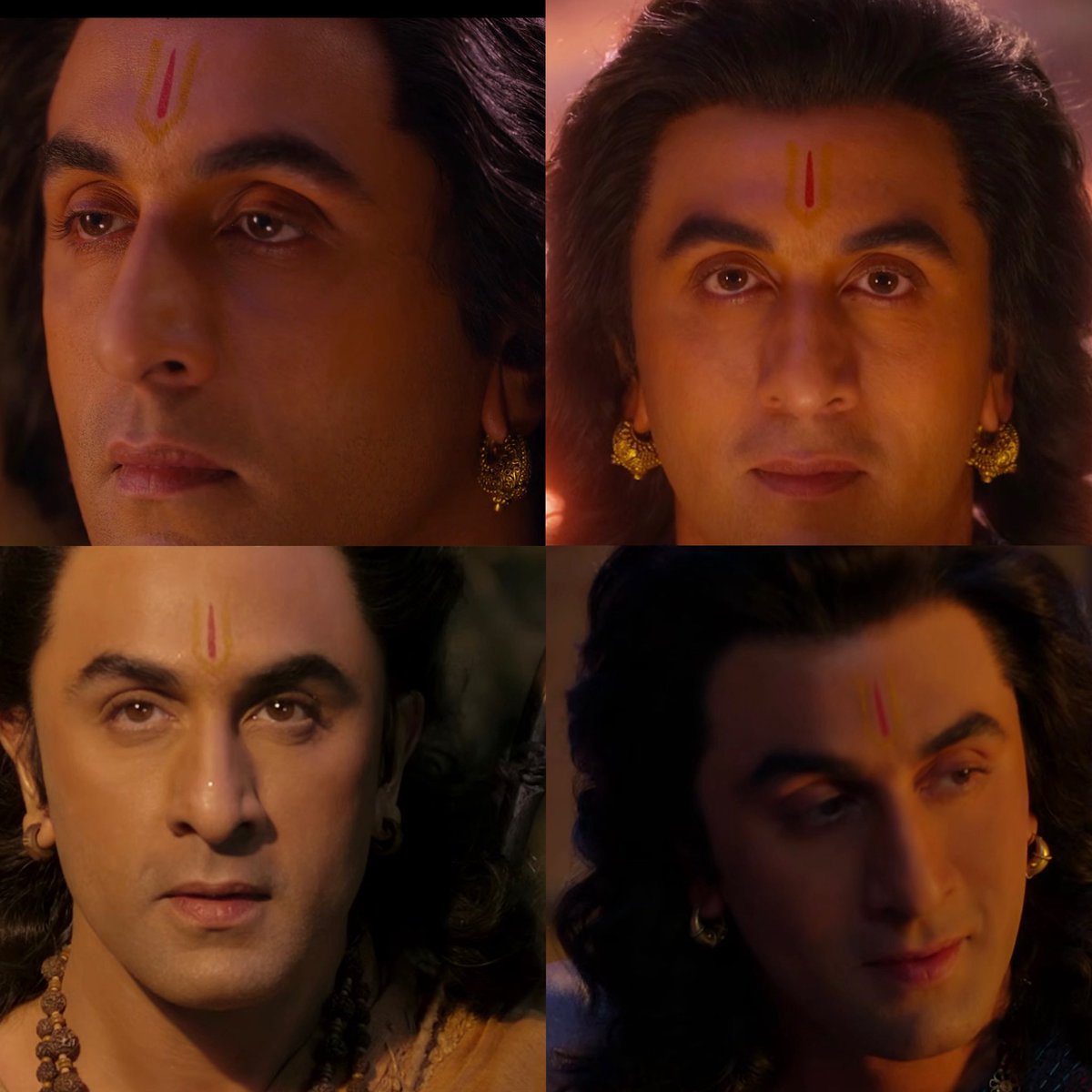 jod_insane's tweet photo. Just look at Ranbir Kapoor eyes. He looks so divine in this song 🫠🧡 https://t.co/zbO1q9MKvy