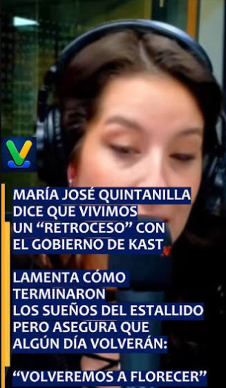 Iherreraa's tweet photo. #MesaCentral María José Quintanilla, no solo comunista de caviar, también octubrista https://t.co/DKJby9MxtI