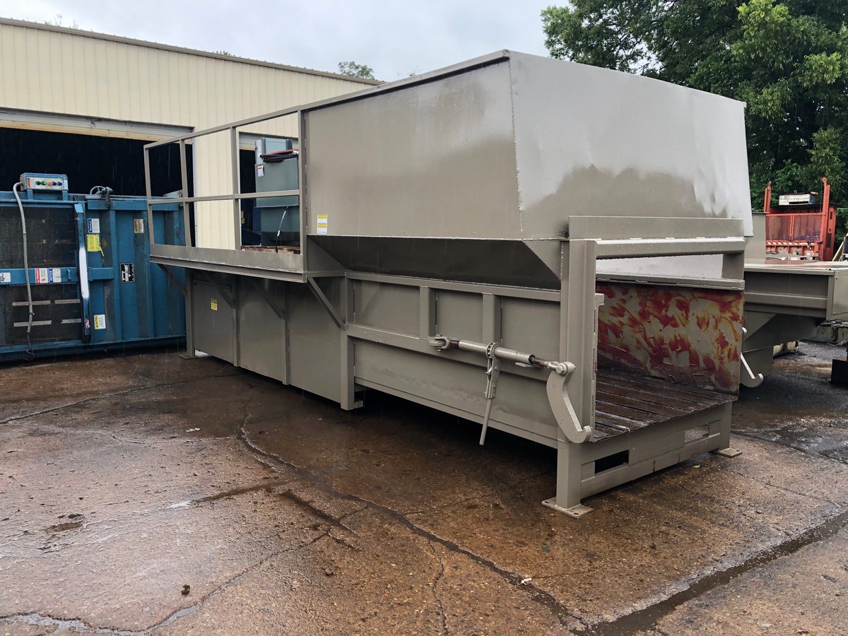 Directcab's tweet photo. 4 yd stationary Trash Compactor ready for installation.  Call today!

(817) 769 - 8340

#recycling #cardboardrecycling #trash #recycle #cardboardbaler #baler #compactor #trashcompactor #wastemanagement #trashbusiness #TAA #IFMA #BOMA #NAA https://t.co/Wd4Bdt5lmJ