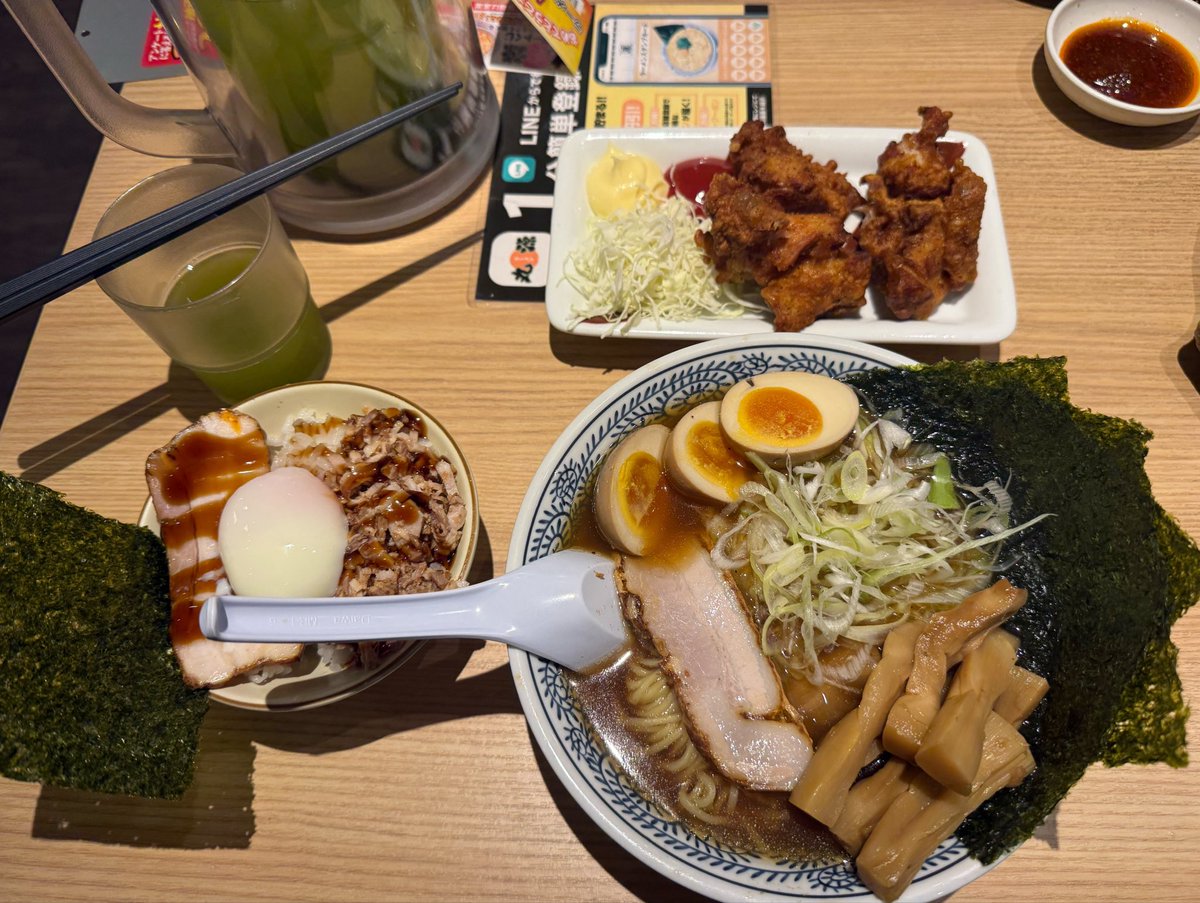 Gry_ma77's tweet photo. 爆食👻丸源ラーメン https://t.co/DX6yg7LbrF