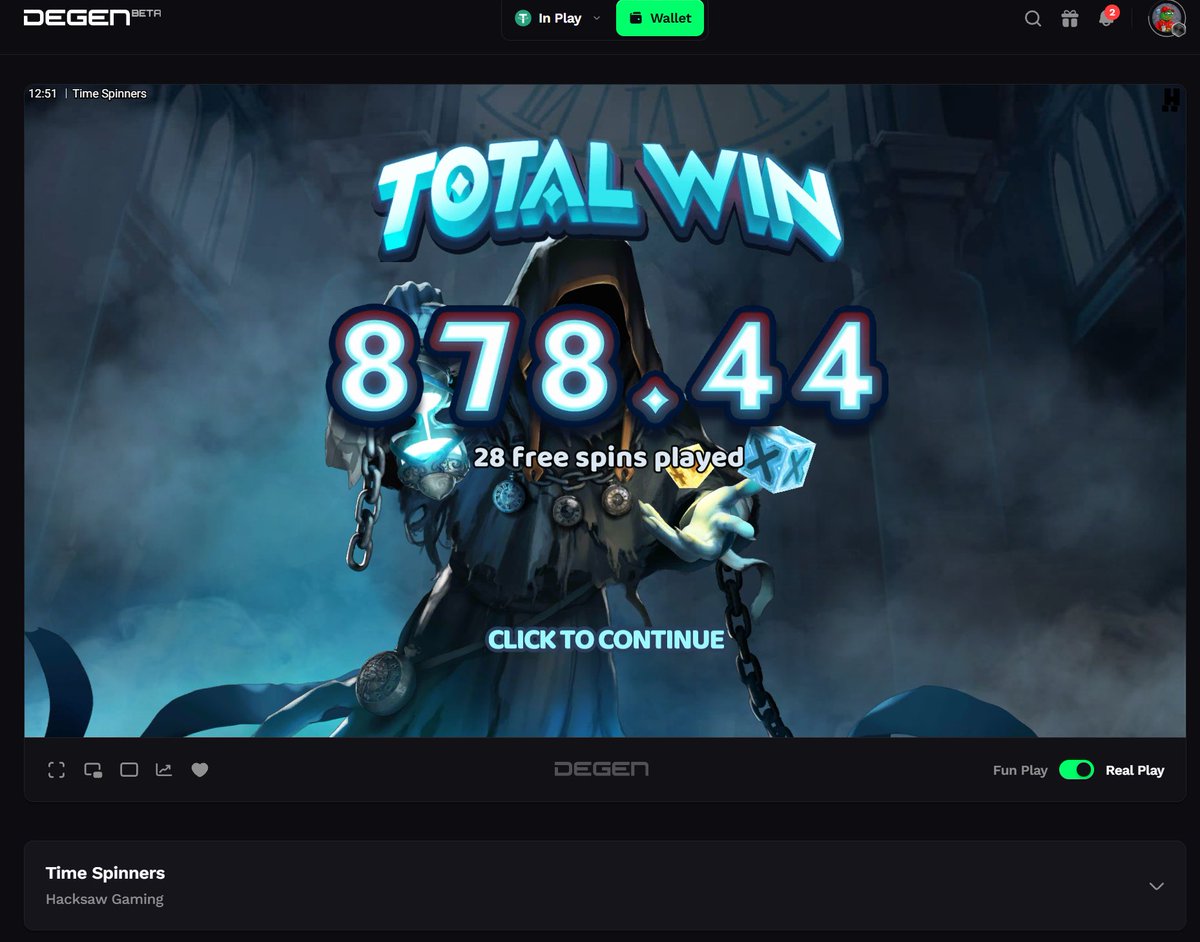 CdogSpins's tweet photo. $20 Bonus Buy !?!?!? 👀
GGs to one of my Degens!! 👊
Be a Degen 🫵
Join with code CDOG 🔥
(Link in comments)
#degen #casino #hugewin #gg #gambler #slots #timespinners #bonusbuy #fyp @degencom https://t.co/vNcabrsVYD